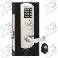 TOWNSTEEL Electronic Keyless Lock: RFID, ADA Compliant, Chrome (MPN XME-9020-S-626). Key specifications — Product Type: Electronic Keyless Lock; Manufacturer Part Number: XME-9020-S-626; Access Method: RFID; Key Override Options: Schlage "C" 6 Pin Keyway; Lever Style: Clutch.