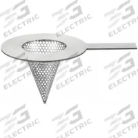 SSI Temporary Strainer: 304 Stainless Steel, 3 in Pipe Size, 4 in Lg, 5 1/4 in Flange Dia (MPN TC1VK1W-A4A). Key specifications — Body Material: 304 Stainless Steel; Brand: SSI.