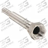APPROVED VENDOR Threaded Thermowell: Stainless Steel, For 18 in Stem Lg, 18 in Insertion Lg (MPN 24C454). Key specifications — attr1275131: 200°F at 600 psi; attr1275136: APPROVED VENDOR; attr1275129: 10,000 psi at 60°F.