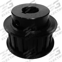 APPROVED VENDOR Timing Pulley: Trapezoidal, Fixed, For L Timing Belt Section, For 3/4 in Belt Wd (MPN 17LF075X5/8). Key specifications — Brand: APPROVED VENDOR; Tooth Profile: Trapezoidal; Finish: Black Oxide.
