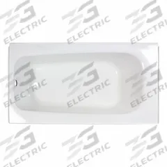 AMERICAN STANDARD Soaking Tub: Left Drain Location, 17 3/4 in Overall Ht, 60 in Overall Lg (MPN 2460002.020). Key specifications — Features: Left-Hand Drain; Brand: AMERICAN STANDARD.