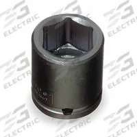 PROTO Impact Socket: 1/2 in Drive Size, SAE, 3/4 in Socket Size, 6-Point, Std, 1 1/2 in Overall Lg (MPN J7424H). Key specifications — attr1215501: PROTO; attr1215515: Black Oxide; attr1215518: 3/4 in.