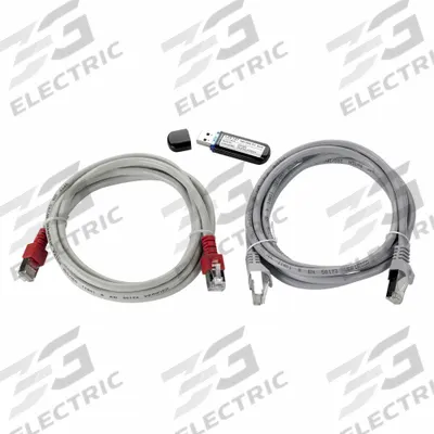 HACH Water Testing Equipment & Meters: LZE127, Ethernet Cable, 1 3/4 in Overall Ht - Titrator Accessories