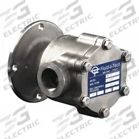 FLUID-O-TECH Rotary Vane Pump: Magnetic Drive, Stainless Steel Body, 1" NPT, 640 gph Max. Flow (MPN LO2200CN0NV0000). Key specifications — Vane Material: Carbon; NSF 169 Listed: Yes; Brand: FLUID-O-TECH; Strainer: Not Included; Ports: 1" NPT; Relief Valve Type: Not Included.