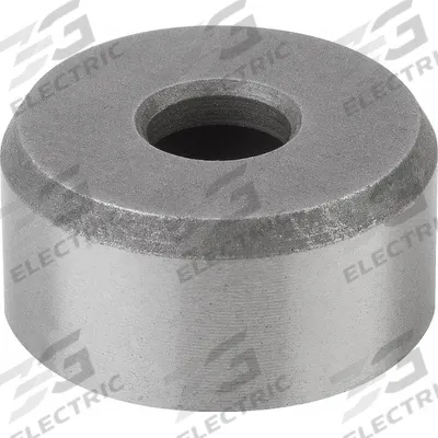 KIPP Counterbored Insert w/Diamond Face: 20 mm Dia, 6.6 mm Bore Dia, 10 mm Ht - Counterbored Stainless Steel Inserts with Abrasive Diamond Face