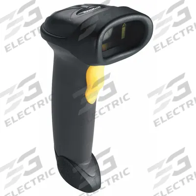 ZEBRA Handheld Scanner: Hospitality/Retail, Corded Barcode Label Scanner, Scanner only - Rugged Corded Barcode Scanners