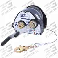 3M DBI-SALA Confined Space Winch: 450 lb Winch Wt Cap, 90 ft Cable Lg, Stainless Steel, Snap Hook (MPN 8518559). Key specifications — Brand: 3M DBI-SALA; Operation Mode: Manual; Winch Cable Material: Stainless Steel; Includes: Removable Handle; Confined Space Component: Winch; Harness End Connection: Snap Hook; Rated For Lifting: Materials.