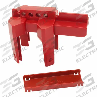 MASTER LOCK S3080: Clamp On, For Adj Ball Valve Handle Type - Clamp-On Ball Valve Lockouts