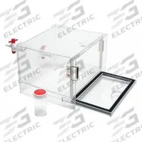 Desiccator: Vacuum, Rectangular, 0.1 cu ft Capacity, Polystyrene, 10 5/8 in Overall Wd, Lid (MPN H42053-0002). Key specifications — Includes: Lid; Material: Polystyrene; Brand: SP SCIENCEWARE; Desiccator Shape: Rectangular.
