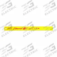 STARRETT Power Hacksaw Blade: Power Hacksaw Blade, 14 in Blade Lg, For 10 in Max. Dia, Bi-Metal (MPN BS1410-6). Key specifications — attr1097706: High Speed Steel; attr1097709: STARRETT.