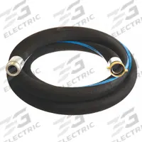 Water Suction and Discharge Hose: 4 in Hose Inside Dia., 150 psi, Black, 4 in x 4 in Fitting Size (MPN RSG400-25MF-G). Key specifications — Temp. Range: -25° to 200°F; Hose Color: Black; Brand: CONTINENTAL.