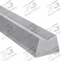 THOMSON Linear Shaft Support Rail: 1 1/2 in Shaft Dia, 24 in Lg, Black Oxide, Steel (MPN LSR24L24). Key specifications — attr111735: THOMSON; attr111741: Black Oxide.
