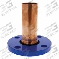 NIBCO Press Flange Fitting: Flange, 2 1/2 in CTS x 2 1/2 in Pipe size, Press-fit x Flange, Copper (MPN 9146505PC). Key specifications — Brand: NIBCO; Series: Press System; Broad - Material for Bullet: Copper Or Bronze; Brand - Broad: NIBCO.