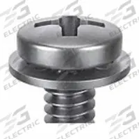 SEMS Screw: Internal Tooth, 1/4"-20 Thread Size, 5/8 in Lg, Stainless Steel, Passivated, Pan (MPN 1-PPI-25C-62). Key specifications — Drive Size: #3.