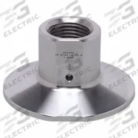 IFM Threaded Adapter for Pressure Sensors: 2 in Triclamp, G 1/2 Sealing Cone, With Leakage Port (MPN E43312). Key specifications — attr1114310: IFM; attr1114314: Stainless Steel; attr1114340: 2 in Triclamp; attr1114339: G 1/2 Sealing Cone; attr1114341: With Leakage Port.