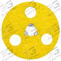 NORTON Fiber Disc: 4-1/2" x GL Quick-Change, Ceramic, 36 Grit, RazorStar F990S (MPN 66254439930). Key specifications — Brand: NORTON; Connector Size: Speed-Lok Fastener; Connector Type: X-Lock; Series: RazorStar F990S; Diameter x Arbor Hole Size/Type: 4-1/2" x GL Quick-Change; Arbor Hole Size & Type: GL Quick-Change.