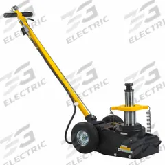 OMEGALIFT Air/Hydraulic Jack: Steel, Manual Handle, Air/Hydraulic, 35 ton Load Capacity (MPN 23227). Key specifications — Brand: OMEGALIFT; Lifting Actuator: Manual Handle; Body Material: Steel.