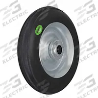 APPROVED VENDOR Solid Wheel: 10 1/4 in Wheel Dia., 3 9/32 in Wheel Wd, Rubber, 440 lb Load Capacity (MPN VW 260/20K). Key specifications — Brand: APPROVED VENDOR; Tire Sidewall Number: 10x3.5.
