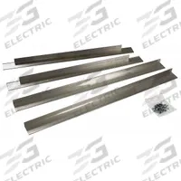 Louver Flange Kit: Aluminum, Fits 45C679/5NKJ4, 36 in H Wall Opening, 24 in W Wall Opening (MPN 33W756). Key specifications — Brand: DAYTON; Compatible with Grainger Part Number: 5NKJ4.