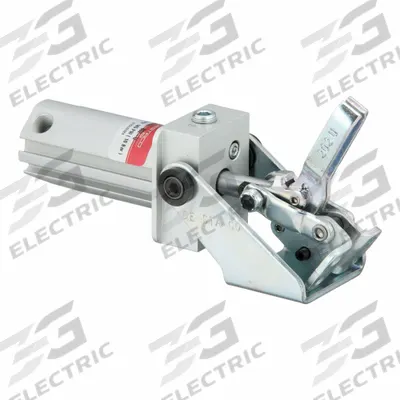 DE-STA-CO Pneumatic Swing and Toggle Clamp: 200 lbf Capacity - Standard Air-Powered Hold-Down Toggle Clamps