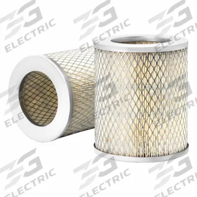 FLEETGUARD Automotive Air Filter: Round-Oval, Engine, Axial Seal, 6 11/16 in Outside Dia - Round/Oval Engine Air Filters