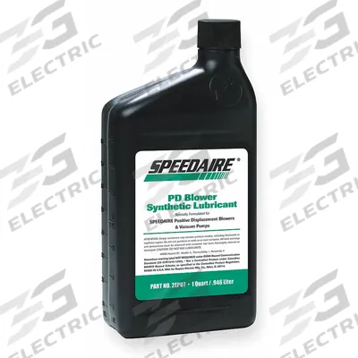 SPEEDAIRE Vacuum Pump Oil: 1 qt, Bottle, 220 ISO Viscosity Grade, 126 Viscosity Index - Vacuum Pump Oils