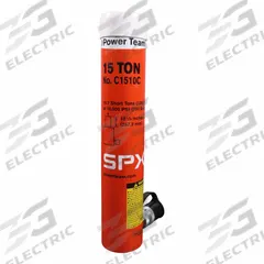POWER TEAM Hydraulic Cylinder: Single Acting, 15 ton Nominal Capacity, 10 in Nominal Stroke Lg (MPN C1510C). Key specifications — attr98927: POWER TEAM.