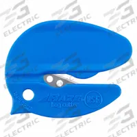 PACIFIC HANDY CUTTER, INC Safety Cutter: 2 3/8 in Overall Lg, Contoured Handle, Plain, Blue, 12 PK (MPN BC347). Key specifications — attr307620: Blue; attr307617: Contoured; attr307618: Plain; attr307619: Stainless Steel; attr307627: Includes Tape Splitter; attr307634: Plain; attr324885: PACIFIC HANDY CUTTER, INC.