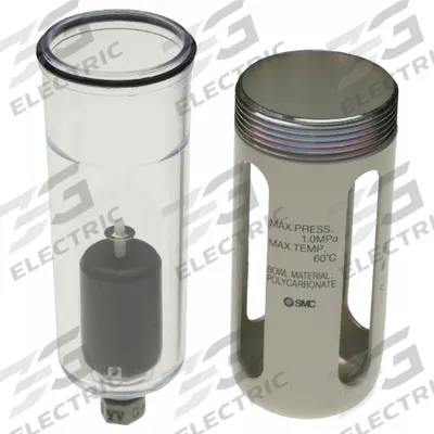 SMC FRL Replacement Bowl: Polycarbonate, AD - Replacement Bowls