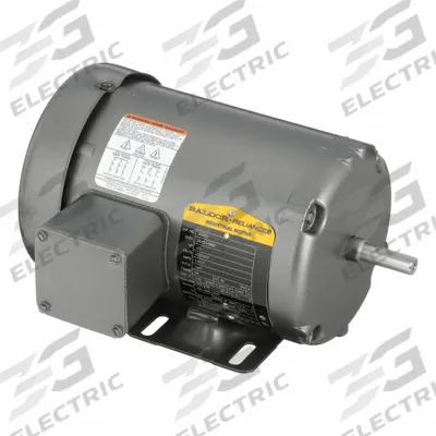 BALDOR General Purpose Motor: Rigid Base Mount, Totally Enclosed Fan Cooled, 1/4 hp - Rigid Base 3-Phase General Purpose AC Motors