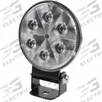 GROTE Tril 36 Bi-Volt Tractor: Round, LED, Hardshell, Tractor Trailers, Black, 4 3/8 in Overall Dia (MPN 63861). Key specifications — Housing Color: Black; Brand: GROTE; Electrical Connection: Hardshell.