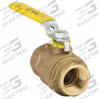 APOLLO Manual Two-Way Ball Valve: 1 in, Bronze, Straight, FNPT x FNPT, 600 psi Max. Pressure (CWP) (MPN 77C10501A). Key specifications — Brand: APOLLO; Handle: Lever.