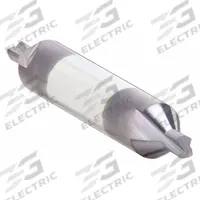 APPROVED VENDOR Center Drill: Plain Type, #6, 60°, 3 in Overall Lg, AlTiN Coated Carbide (MPN 300-001008B). Key specifications — Brand: APPROVED VENDOR; End Type: Double End.