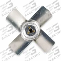 DAYTON Tubeaxial Fan Blade: 4 Blades, 12 in Blade Dia., 5/8 in Hub Bore, Fan No. 4C659 (MPN 166173). Key specifications — For Use With: Fan No. 4C659; Brand: DAYTON.