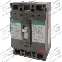 GE Molded Case Circuit Breaker: 20 A Amps, 14kA at 277V AC, Fixed, Line/Load Lug, ABC (MPN THED136020WL). Key specifications — Series: THED; Max. AIR Rating: 14kA at 277V AC; Instantaneous Trip: Fixed; Terminal Connection: Line/Load Lug; Phase Connection: ABC.