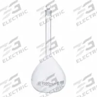 GLOBE SCIENTIFIC Glass Flasks: 2,000 mL, Colorless, B, 1 mL, Includes Closure, 370 mm Overall Ht (MPN 8252000). Key specifications — Tolerance: 1 mL; Body Color: Colorless; Brand: GLOBE SCIENTIFIC; Compatible with Stopper Size: 27; USP Specification: Type I.