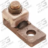 BURNDY Wire Connector: 8 AWG – 4 AWG Wire Sizes, 1/4 in Stud Size, Unplated Copper Lug Body (MPN QA4CB). Key specifications — Brand: BURNDY; For Wire Material: Copper; Maximum Stranded Copper Wire Size: 4 AWG; Minimum Stranded Copper Wire Size: 8 AWG; Lug Material: Unplated Copper.