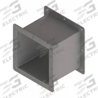 Wireway Nipple: 6 in Wd, 6 in Ht, 6 in Lg, Steel (MPN F66WN6). Key specifications — Brand: HOFFMAN; With Knockouts: No.