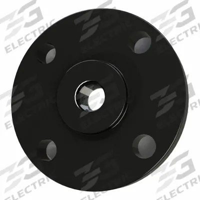APPROVED VENDOR Metal Pipe Flange: 1 1/2 in, Female NPT Threaded, Carbon Steel - Threaded Steel & Iron Pipe Flanges