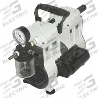 WELCH Piston Vacuum Pump: 0.333 hp, 1 Phase, 115V AC, 29.8 in Hg Max Vacuum, 3.5 cfm, Rocking Pump (MPN 2581B-50). Key specifications — attr50761: 115V AC; attr50712: WELCH; attr51763: 1.