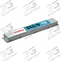 Emergency Lighting Inverter: 120 to 277V AC, 10 W Max. Bulb Watts, Fluorescent/Incandescent/LED (MPN ELI-S-10CDF). Key specifications — Input Voltage: 120 to 277V AC; Includes: Attached Dual Flex Conduit; Battery Type: Lithium Ion; Brand: BODINE.