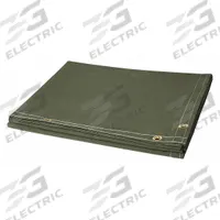 STEINER Welding Curtain: Cotton Duck, 6 ft Ht, 10 ft Wd, Olive Green (MPN 301-6X10). Key specifications — Brand: STEINER; Curtain Material: Cotton Duck.