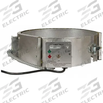 APPROVED VENDOR Drum Heater: 115V AC, 145 W Watts, 0°F to 165°F, Drums - Drum & Bucket Band Heaters