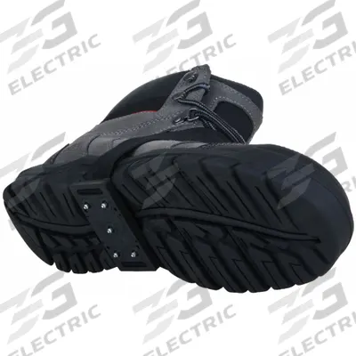 K1 SERIES Traction Device: Traction Device, 5 Spikes Per Shoe, 1 in Overall Wd, Rubber - Studded Mid-Sole Traction Devices