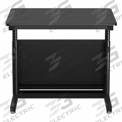 VERSADESK Standing Desk: Black, Wood, 36 in Overall Wd, 30 in Overall Dp - Manual Adjustable-Height Desks