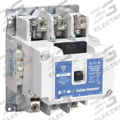 EATON Magnetic Contactor: Non-Reversing, 3 Poles, NEMA Size 4, 135 A - Non-Reversing NEMA Contactors