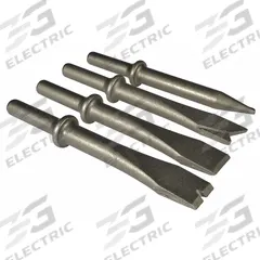 WESTWARD Chisel: 0.401 in Shank Size, Round, Round, 13/32 in Chisel Tip Wd, 4 in Overall Lg, 4 PK (MPN PN5ZL25014G). Key specifications — attr292676: Round; attr292681: No; attr294779: WESTWARD.