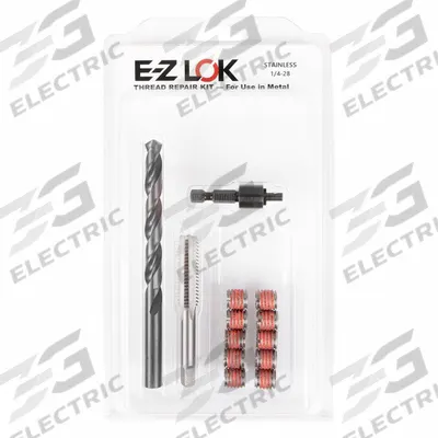 APPROVED VENDOR Self Locking Thread Insert: Std Wall, 1/4"-28 Int Thrd Sz - Self-Locking Insert & Installation Tool Kits