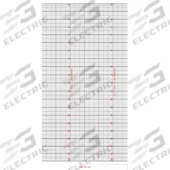 HONEYWELL Roll Paper Strip Chart: Roll Paper Strip Chart, 12 in Strip Chart Wd, Blue, Temp°F, Temp°F (MPN BN 552). Key specifications — Brand: HONEYWELL; Grid Color - NEW: Blue; Compatible with Manufacturer Model Number: Class 15.
