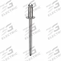 Blind Rivet,1 3/8 in L,1/8 in dia,PK500: Inch, 1 3/8 in Overall Lg, 9/32 in Body Lg, Dome, 500 PK (MPN U34180.012.0042). Key specifications — Brand: APPROVED VENDOR.